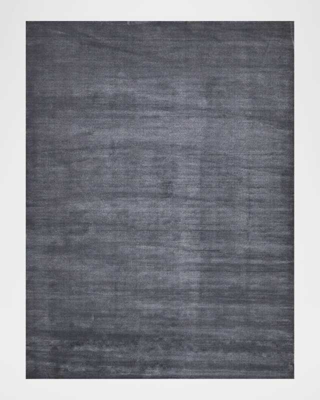 Velutto Hand-Loomed Gray Rug, 8' x 10'